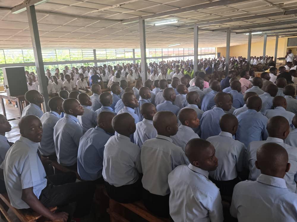 On 8th February 2026, CASR CEO Pastor Frank Murenzi ministered at Kabutare Technical Secondary School.